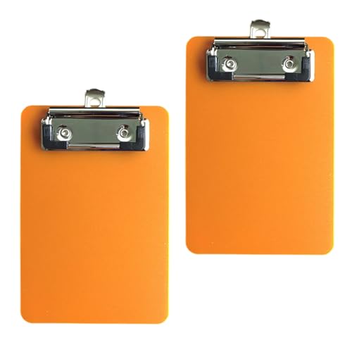 2 PCs Kleine Klemmbretter Praktische Clipboards Schreiben Von Plastikklemmplatten Für Büroschule Und Labor 2 PCs Kleine Klemmbretter Praktische Clipboards Schreiben Von Plastikklemmplatten Für Büroschule Und Labor von LLINthy