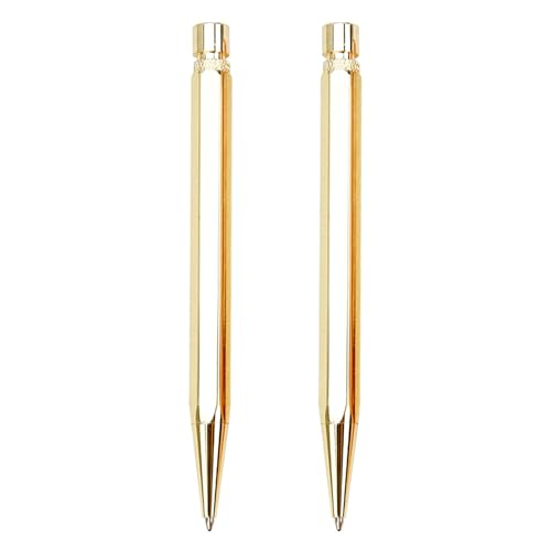 2pcs Hexagonal Geformte Kugelschreiber Retractable Ballpoint Stift Schreiben Für Lehrer Lehrer Büro Signieren Metall 2pcs Hexagonal Geformte Kugelschreiber Retractable Ballpoint Stift Schreiben Für Lehrer Lehrer Büro Signieren Metall von LLINthy