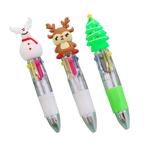 3/4pcs Weihnachtsballpoint Pen Multicolor Pen 4 Color In-1 Retractable Kugelschreiber Für Kid Reward Multicoloror Stifte Für Kinder In Einem Schönen Punkt 3/4pcs Weihnachtsballpoint Pen Multicolor Pen 4 Color In-1 Retractable Kugelschreiber Für Kid Reward Multicoloror Stifte Für Kinder In Einem Schönen Punkt von LLINthy