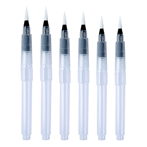 3 /6pcs Aquarellpinsel Pinsel Nachfüllbares Malerei von LLINthy