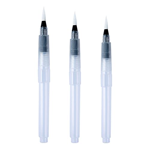 3 /6pcs Aquarellpinsel Pinsel Nachfüllbares Malerei von LLINthy