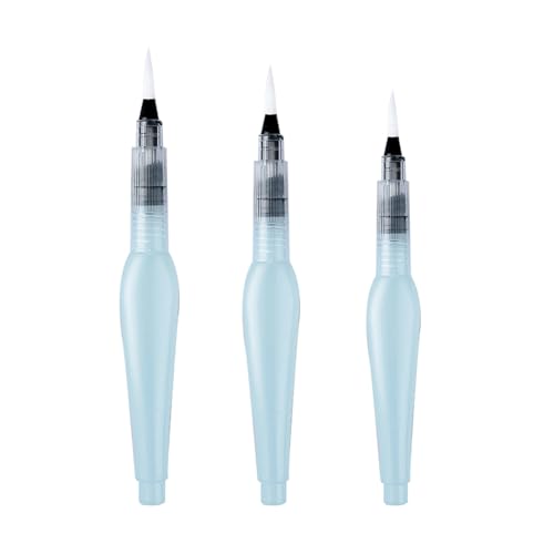 3 /6pcs Aquarellpinsel Pinsel Nachfüllbares Malerei von LLINthy