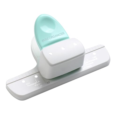 3 Hole Paper Puncher Plastikstanzmaschine Tragbarer Papier Puncher Manual Office School Vorräte Für Schüler von LLINthy