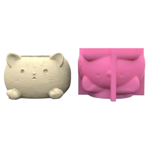 3D-Blumentopf-Silikonform, Epoxidharz, Blumentöpfe, Halter, Beton, Gips 3D-Blumentopf-Silikonform, Epoxidharz, Blumentöpfe, Halter, Beton, Gips von LLINthy