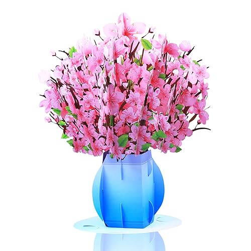 3D-Muttertagskarten, Kirschblüten-Blumen-Grußkarten für alle Anlässe, Valentinstag, Jahrestag, Ehefrau, Mutter 3D-Muttertagskarten, Kirschblüten-Blumen-Grußkarten für alle Anlässe, Valentinstag, Jahrestag, Ehefrau, Mutter von LLINthy