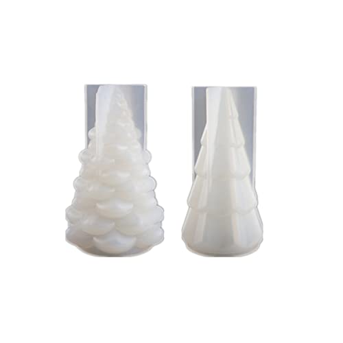 3d Weihnachtsbaum Silikonharz Schimmel Schmuckhalter Epoxidharz Schimmel Handgemachte Handwerkskürze Halterdekoration von LLINthy