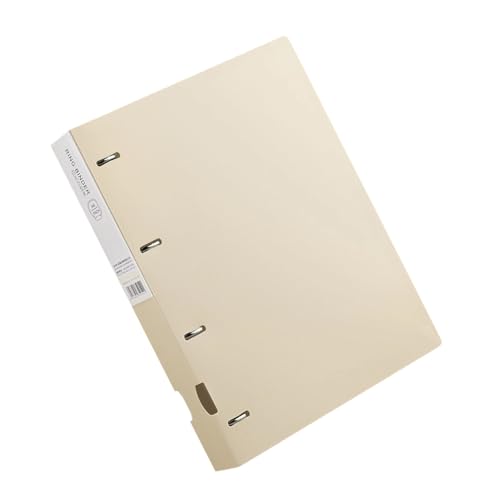 4-Rings Bindemittel Ein 4-Datei Ordner Anzeige Buch Office Supplies 4 Lochbindemittel Ordner Für Dokument Und Vertragsordner von LLINthy