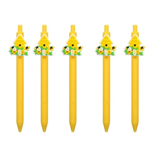 5 PRIECES Einziehbarer Kugelschreiber Schwarzes Inks Büro Schreibstift Für Büroarbeiter Studenten Lehrer Künstler Journaling Ball Für Krankenschwestern 5 PRIECES Einziehbarer Kugelschreiber Schwarzes Inks Büro Schreibstift Für Büroarbeiter Studenten Lehrer Künstler Journaling Ball Für Krankenschwestern von LLINthy