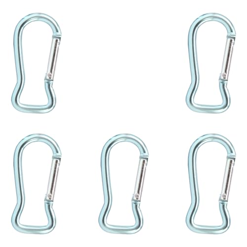 5 x Federverschlüsse in Fischform, Aluminiumlegierung, Karabinerhaken, Schlüsselanhänger, Schnallen, Hardware 5 x Federverschlüsse in Fischform, Aluminiumlegierung, Karabinerhaken, Schlüsselanhänger, Schnallen, Hardware von LLINthy