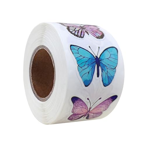 500pcs Blumen Schmetterling Kleber Kleber Dekoration Für Journal Album Card Make Home Decoration Verpackung Künstlerische Schmetterlingsblume 500pcs Blumen Schmetterling Kleber Kleber Dekoration Für Journal Album Card Make Home Decoration Verpackung Künstlerische Schmetterlingsblume von LLINthy