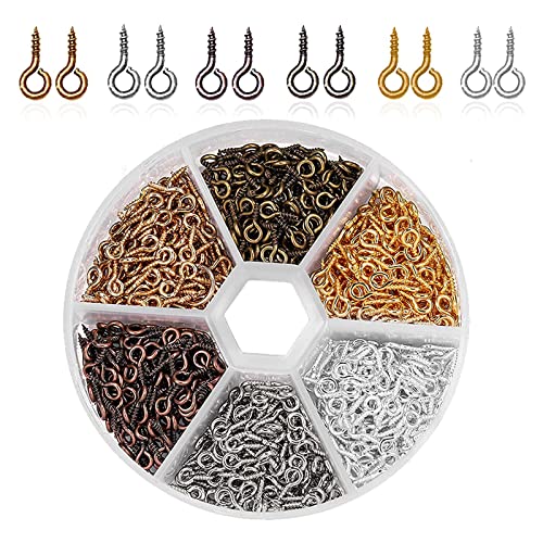 600 Stück/Box Schraube Auge Nägel Geschlossene Schafsaugen Nadel Schmuck Zubehör Horn Haken 9 Wörter Horn Anhänger 600 Stück/Box Schraube Auge Nägel Geschlossene Schafsaugen Nadel Schmuck Zubehör Horn Haken 9 Wörter Horn Anhänger von LLINthy