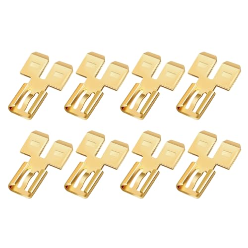8pcs Schnelle Trennung Von Elektrodraht Spaten Klemmen Adapterdraht Spaten Steckverbinder Nicht Iinsulierte Spatenanschlüsse 8pcs Schnelle Trennung Von Elektrodraht Spaten Klemmen Adapterdraht Spaten Steckverbinder Nicht Iinsulierte Spatenanschlüsse von LLINthy