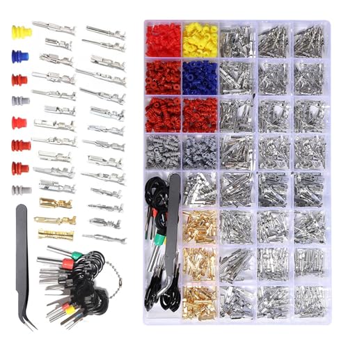 950pcs Stecker Pin Klemmen Mit Klemmen Entfernung Entfernung Werkzeugauto Drahtklemmen Stecker 1/1 5/1 8/2 2/2 8/3 5 Mm 950pcs Stecker Pin Klemmen Mit Klemmen Entfernung Entfernung Werkzeugauto Drahtklemmen Stecker 1/1 5/1 8/2 2/2 8/3 5 Mm von LLINthy