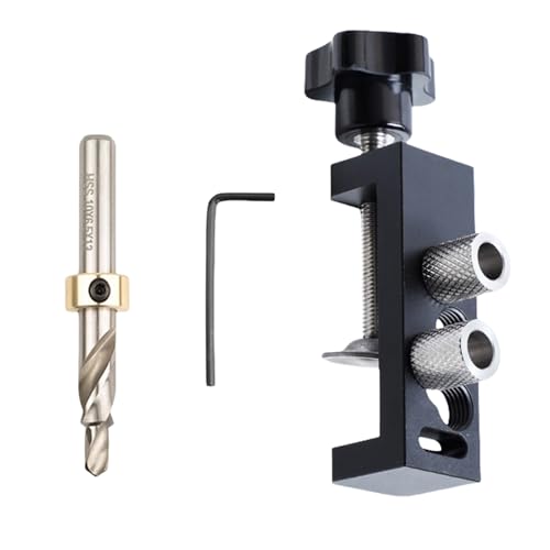 Aluminiumrahmen, Doppelloch, Metall-Extrusionsstanzen, Bohrhilfe-Set für Löcher 2020/2040/3030/3060/4040 Serie von LLINthy