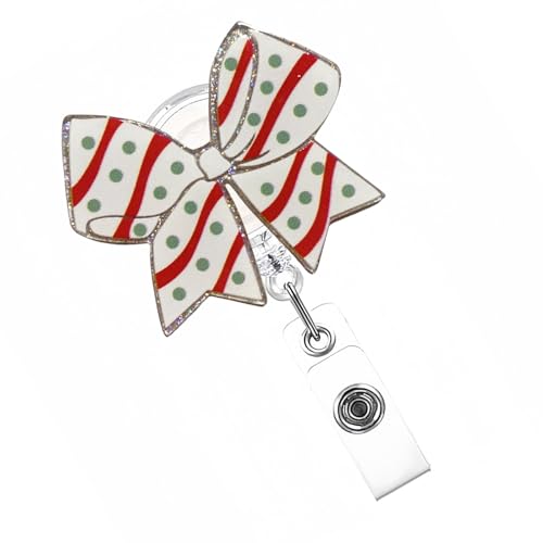 Bowknot Abzeichenhalter Mit Metallclip Für Lehrer Krankenschwester Kartenhalter Für Studentische Lehrer Doktor von LLINthy