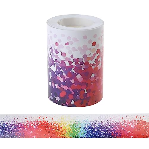 Bunte Punkt-Bordüre, Konfetti-Bordüre, Klassenzimmer-Dekoration, selbstklebende Pinnwand-Bordüre, Konfetti-Bordüre Bunte Punkt-Bordüre, Konfetti-Bordüre, Klassenzimmer-Dekoration, selbstklebende Pinnwand-Bordüre, Konfetti-Bordüre von LLINthy