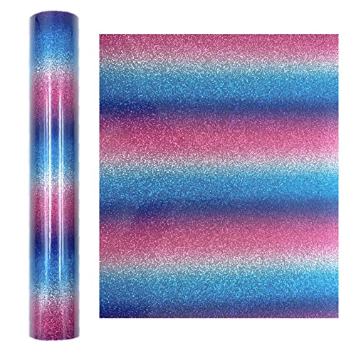 Bunte Regenbogen-Wärmetransferfolie zum Aufbügeln für Kleidung, Taschen, Hüte, Kissen, T-Shirts, Stoffdekorationszubehör Bunte Regenbogen-Wärmetransferfolie zum Aufbügeln für Kleidung, Taschen, Hüte, Kissen, T-Shirts, Stoffdekorationszubehör von LLINthy