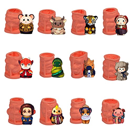 Chinesische Silikonform für Gips, Ornamente, Seife, Eis, Bastelwerkzeug Chinesische Silikonform für Gips, Ornamente, Seife, Eis, Bastelwerkzeug von LLINthy