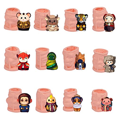 Chinesische Silikonform für Gips, Ornamente, Seife, Eis, Bastelwerkzeug Chinesische Silikonform für Gips, Ornamente, Seife, Eis, Bastelwerkzeug von LLINthy