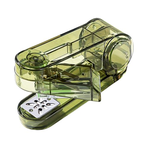Clear Stapler Office Hefter Einfach Zu Broschüren Schwimmschuppen 360 Grad Drehdesktop von LLINthy