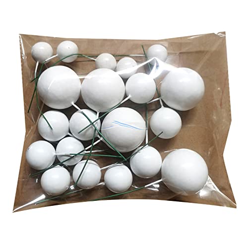 Cupcake-Topper aus Schaumstoff, 2-4 cm, für Hochzeit, Geburtstag, Party, Dekoration, 20 Stück Cupcake-Topper aus Schaumstoff, 2-4 cm, für Hochzeit, Geburtstag, Party, Dekoration, 20 Stück von LLINthy
