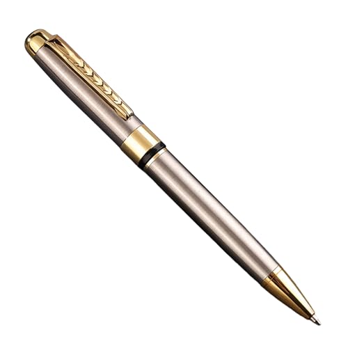 Drehen Sie Kugelschreiber 1.0mm Schreiben Von Stift Metallballpoint Business Black Inks Schreibwaren Für Den Lehrer Für Schüler von LLINthy