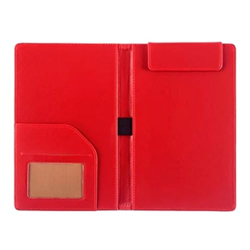 Ein 5 Flüssigkeits Ordner Schreibkissen Kleine Klemmbretter Dokument Ordner PU Leather Clipboard Business Dokumenthalter von LLINthy