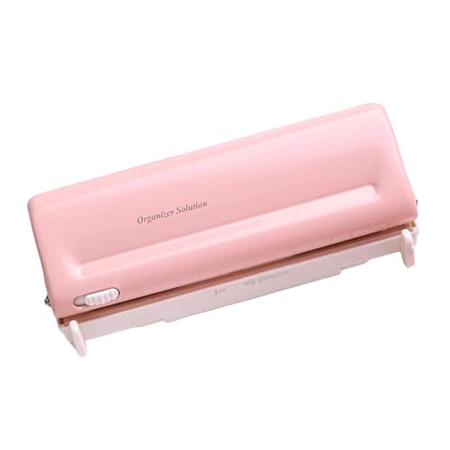 Einstellbare Stanzmaschine Tragbarer 6/9 Loch Puncher Manual Puncher Paper Punches Office School Supplies von LLINthy