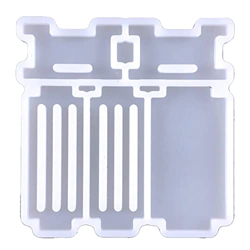 Epoxidharz Silikonform 3D Valentinstag Geometrische Spleißspeicherbox Form Für Home Dekoration Schmuck Lagerung von LLINthy