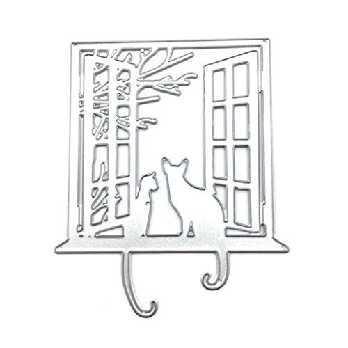 Fenster Für Katzenmetall Schneiden Stirbt Schablone Scrapbooking Album Stamp Paper Card Prägendekoration Fenster Für Katzenmetall Schneiden Stirbt Schablone Scrapbooking Album Stamp Paper Card Prägendekoration von LLINthy