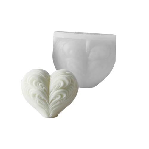 Flexible Silikonform Herzform Kerzenform Duft Aromatherapys Herstellung Form Handgefertigter Desktop Ornament Form Flexible Silikonform Herzform Kerzenform Duft Aromatherapys Herstellung Form Handgefertigter Desktop Ornament Form von LLINthy