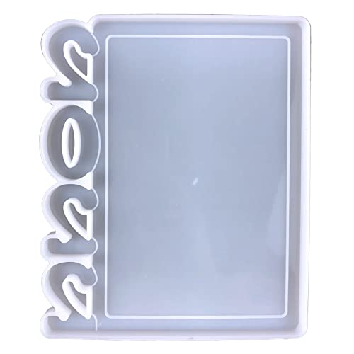 Fotorahmen Silikonform Rechteck Bilder Rahmen Harzform 2022 Liebesniffer Für Kristallhandwerk Home Tisch Rechteck Bilderrahmen Kristall Epoxy Harzform Tabletop Ornamente von LLINthy