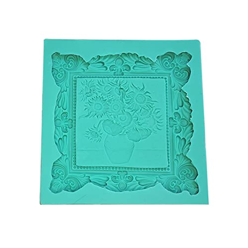 Fotorahmenform Vintage Picture Frames Silicon Fondant Für Die Wohnungshäuser Retro Rahmenform Für Epoxidharz von LLINthy