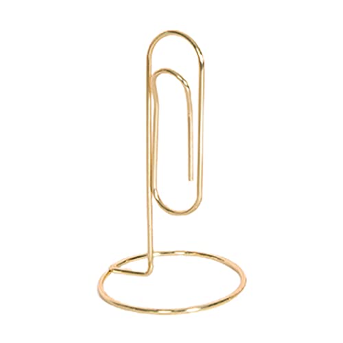 Für Kreative Hohlclip Mit Metall Basisname Platz Kartenhalter Memo Cliphalter Ständer Hinweis Bilder Kartenpapier D Papiername Ort Memo Stand Note Desktop von LLINthy