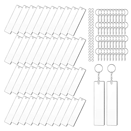 Für Schlüsselanhänger, personalisierbar, Lesezeichen, Schlüsselanhänger, Anhänger, handgefertigt, Acryl, Souvenir, 40 Stück Für Schlüsselanhänger, personalisierbar, Lesezeichen, Schlüsselanhänger, Anhänger, handgefertigt, Acryl, Souvenir, 40 Stück von LLINthy
