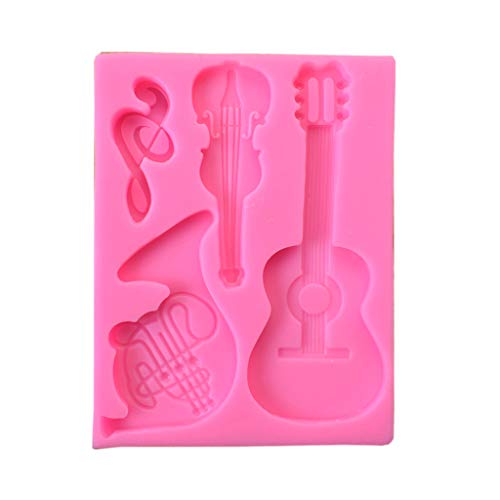Glänzende Silikonharz-Formen, Gitarre, Violine, Schlüsselanhänger, Ornamente, Schmuck, Epoxidharz, Bastelformen Glänzende Silikonharz-Formen, Gitarre, Violine, Schlüsselanhänger, Ornamente, Schmuck, Epoxidharz, Bastelformen von LLINthy