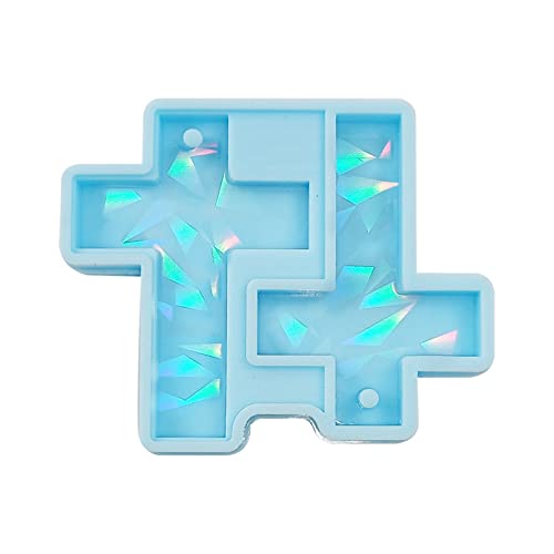 Glänzendes Licht und Ornamente, Silikon-Epoxidharz, Schlüsselanhänger, Ohrringe, Anhänger, Schmuck für Valentinstag Glänzendes Licht und Ornamente, Silikon-Epoxidharz, Schlüsselanhänger, Ohrringe, Anhänger, Schmuck für Valentinstag von LLINthy