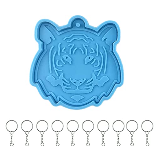 Große Ohrringe Schimmel Keychain Harzguss von LLINthy