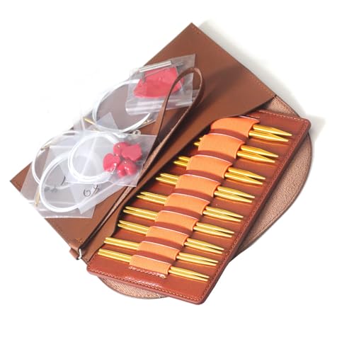 Häkelhaken Set Kreisförmiger Stricknadel Mit Gehäuse Und Zubehörgröße Von 3 0 Mm Bis 6 Mm Stricknadel von LLINthy