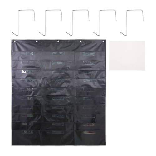 Hängemappe, 30 Taschen und 5 Türaufhänger, Wandmontage, Dokumente, Briefe, Taschendiagramm Hängemappe, 30 Taschen und 5 Türaufhänger, Wandmontage, Dokumente, Briefe, Taschendiagramm von LLINthy