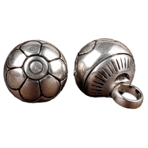 Handwerker Massives Metall Silvering Perlenknopf Für Chinesische Cheongsam Traditionelle Geschnitzte Perlenschnallen Kleidungszubehör Handwerker Massives Metall Silvering Perlenknopf Für Chinesische Cheongsam Traditionelle Geschnitzte Perlenschnallen Kleidungszubehör von LLINthy