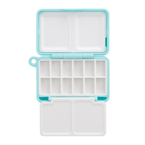 Kleine Malerei Box Lack Aufbewahrungsbox Leckschutz Lackbehälter Lackablett Reisemalerhalter Lackierer Packung Hülle Tragbares Lackierfach von LLINthy
