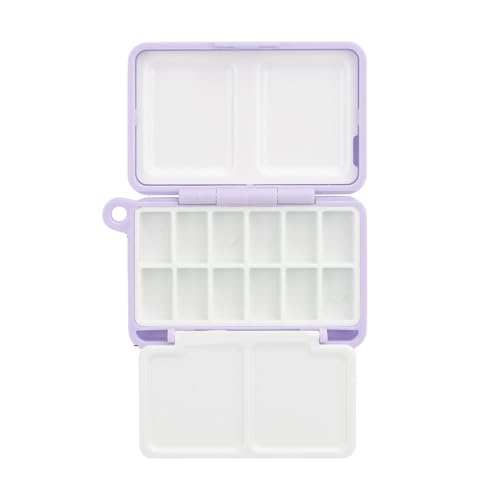 Kleine Malerei Box Lack Aufbewahrungsbox Leckschutz Lackbehälter Lackablett Reisemalerhalter Lackierer Packung Hülle Tragbares Lackierfach von LLINthy