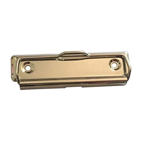 Klemmbrett-Clips aus Metall, federbelasteter Griff mit Gummifüßen, Hartfaser-Klemmen, Bürobedarf Klemmbrett-Clips aus Metall, federbelasteter Griff mit Gummifüßen, Hartfaser-Klemmen, Bürobedarf von LLINthy