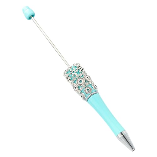 Kreativer Perlenbarer Kugelschreiber 1.0mm Schreibweichstift Smooth Schreiben Perlen Schullieferungen Perlenstallpoint Schreiben Sie Perlen Für Schüler von LLINthy