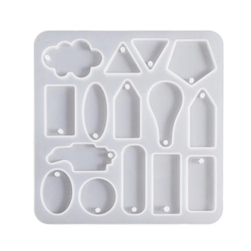 Kristallanhänger Und Ohrring Silikonformen Einzigartige Geometrische Schmuck Harzguss Kits Für Mädchen Und Frauenschmuckzubehör von LLINthy