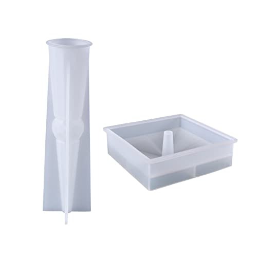 Kristallform für Schreibtischlampe, Epoxidharz, Tischlampenschirm, Silikonform, warmer Stifthalter von LLINthy