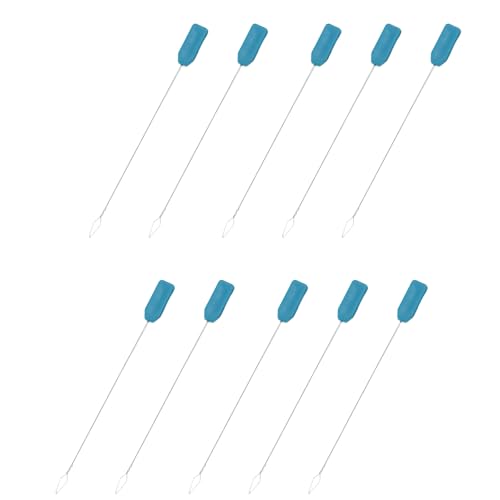 LLINthy 10pcs Nähnadel Inserter PC Gewindehilfe Zum Quilt Schneiderbau Stickwerkzeuge Multi Pack Nähzubehör von LLINthy