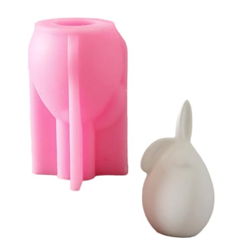 LLINthy 3D-Formen für Kaninchen, Kerzen, Ornamente, Gießformen, schöne Tier-Silikonform für Schokolade, Fondant, Dekorationen LLINthy 3D-Formen für Kaninchen, Kerzen, Ornamente, Gießformen, schöne Tier-Silikonform für Schokolade, Fondant, Dekorationen von LLINthy