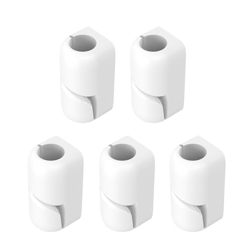 LLINthy 5 x Kabel-Clip-Organizer, Schreibtisch-Kabel-Management-Basisklemme, Verschluss, Silikon, praktische Netzkabel-Klemme LLINthy 5 x Kabel-Clip-Organizer, Schreibtisch-Kabel-Management-Basisklemme, Verschluss, Silikon, praktische Netzkabel-Klemme von LLINthy